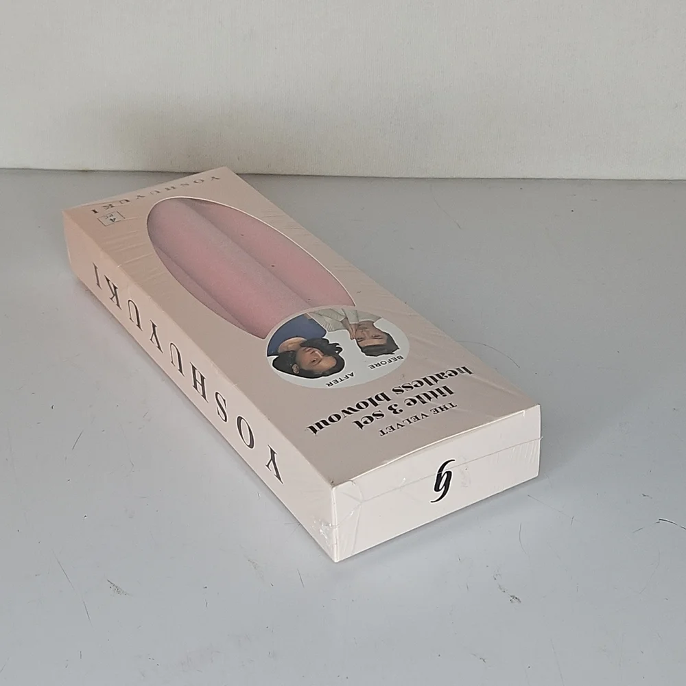 Yoshivuki Pink Heatless Blowout Set